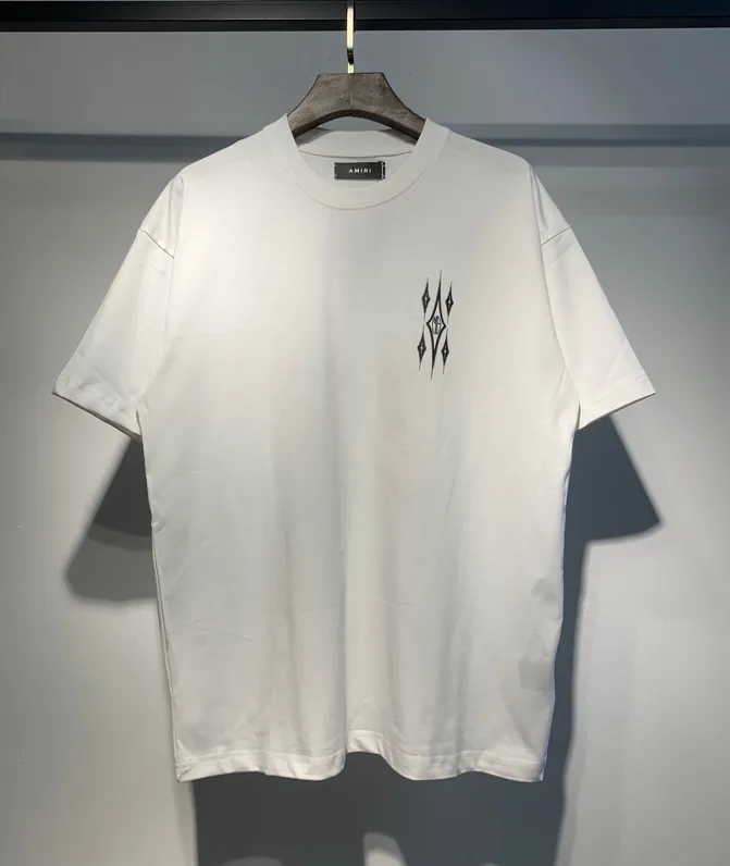 676 model P120 AMIRI real shot black white hanging shot S. M. L. XL