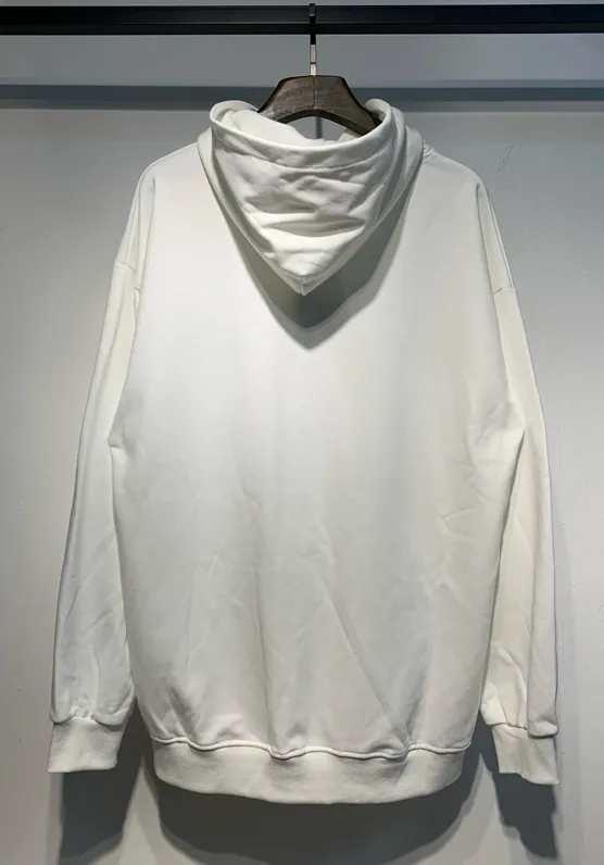 891 model P230 AMIRI real shot sweatshirt black white hanging shot S. M. L. XL
