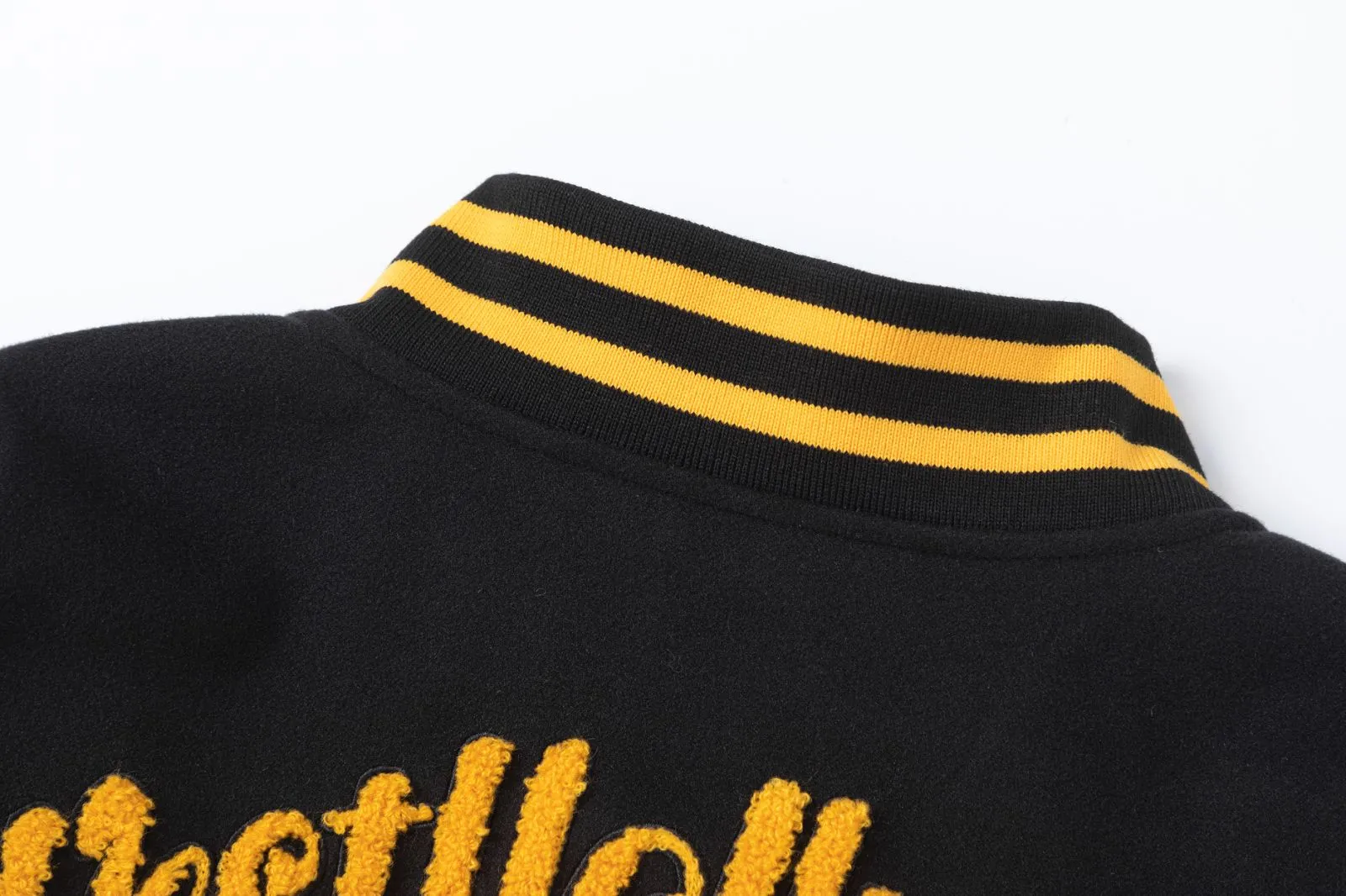 7183#P490AMIRI Lion towel embroidered LOGO, color: black, size: S M L XL