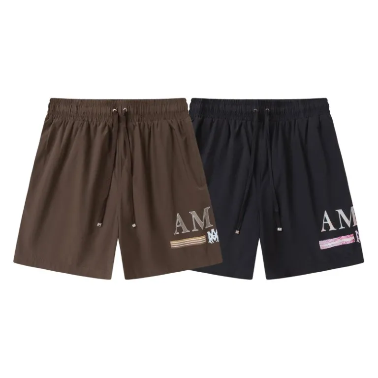 P220, AMIRI digital printing logo, color: black, brown, size: S M L XL