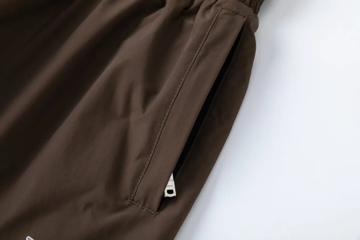 P220, AMIRI digital printing logo, color: black, brown, size: S M L XL