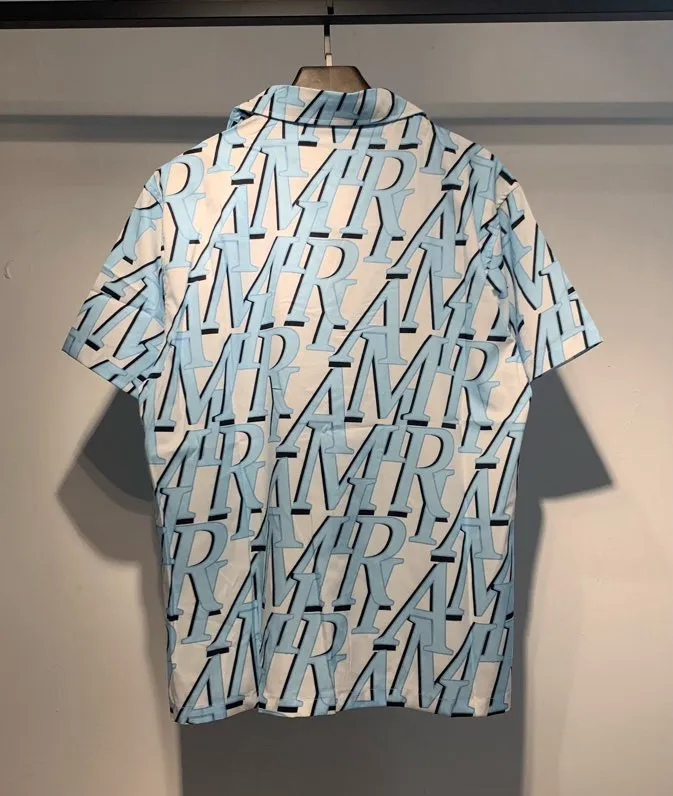 1089 P146 2025 new short-sleeved shirt AMIRI shirt S. M. L. XL