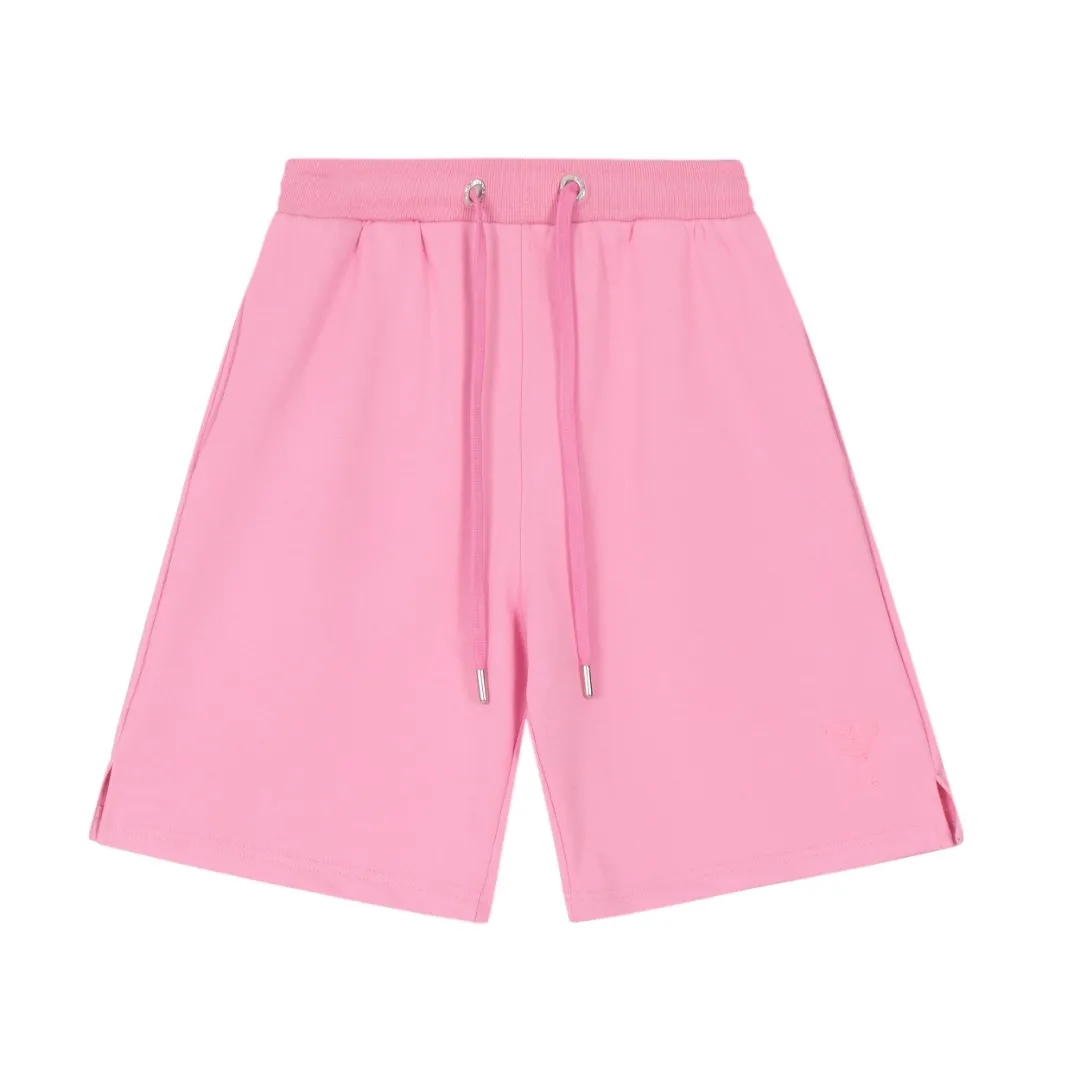 AMI/Amy Macaron Embroidered Heart Classic Shorts Put aside all the messy words and let’s go directly to the product parameters: ✅380g customized rough-feel fabric ✅Correct workmanship Every detail is 100% restored to the official website ✅Threads are made of 500g high-gram heavyweight pure cotton threads Custom-woven and dyed in the same color in the same vat No color difference with the fabric Machine washable and not easy to deform ✅No comparison and no damage Differentiating the market currency Correct workmanship details High-quality pure cotton fabric ✅The webbing is made of custom-dyed high-density and high-thickness webbing. Comparing with the official website. ✅The only correct embroidery of the same material on the market. Differentiating the fakes on the market at a glance. ✅The version follows the official website. It is loose and slim and can wear 210 pounds. There is no pressure for global shopping. Size: S-XL. Color (6 colors): Black, White, Gray, Navy Khaki, Rose Pink.