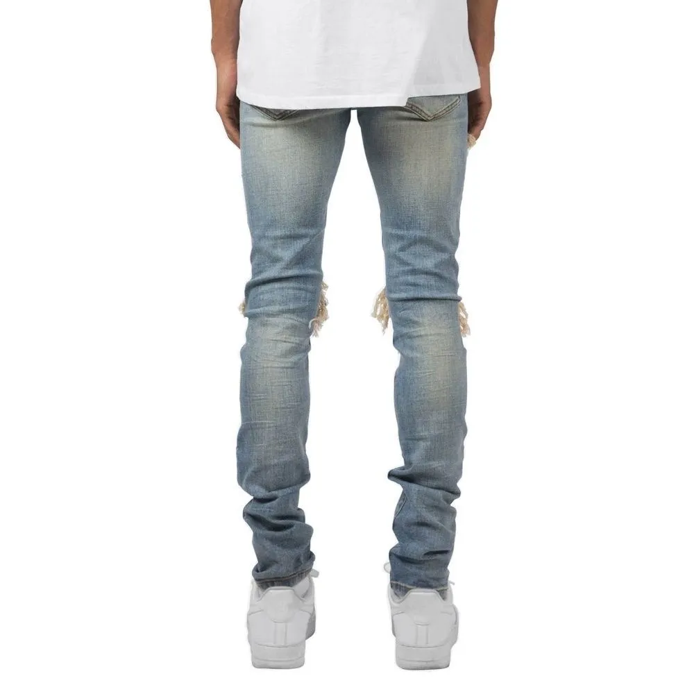 P180 amiri high street ripped patch jeans trousers amiri ripped tight stretch denim trousers amiri hot diamonds amiri is transliterated as Emil, which is the name of the founder. mikeamiri, the founder of amiri, grew up in Los Angeles, USA. He was influenced by the local street culture RO since he was a child, so he founded the amiri brand named after himself. A variety of trendy brand clothing meets the needs of different fashion players. Amiri clothing has novel and unique styles and is a well-known street brand in the United States. The styles and styles of many clothes are loved by many street photographers. The various clothing styles meet the dressing needs of different people, show their unique temperament, and show the trend of dressing. amiri's jeans are relatively famous. Not only do they have many styles, but the quality of the jeans is also very good. Many celebrities have also worn amiri brand jeans. Size: M-XXL
