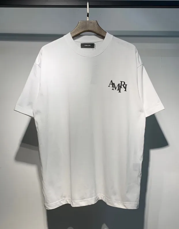 684 model P120 AMIRI real shot black white hanging shot S. M. L. XL