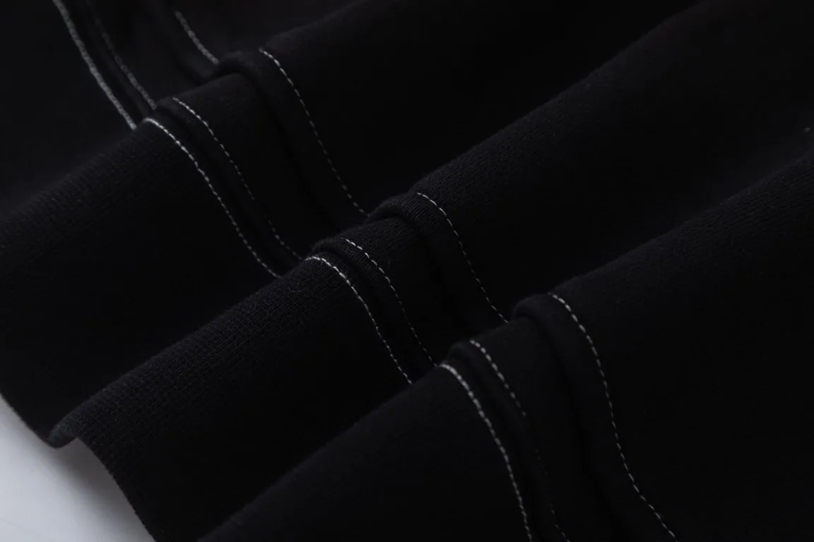 P354 7201#AMIRI pocket embroidery washed LOGO, color: black, size: S M L XL