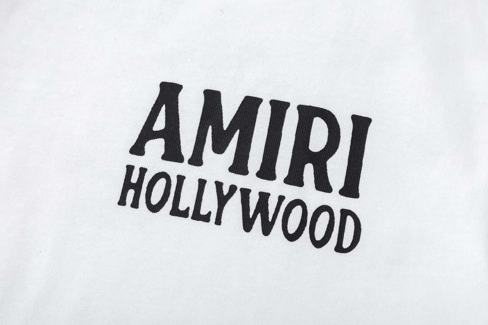 8039#P144amiri new werewolf cartoon loose version T-shirt, made of 300g heavy fabric, color: black, white, size: S M LXL