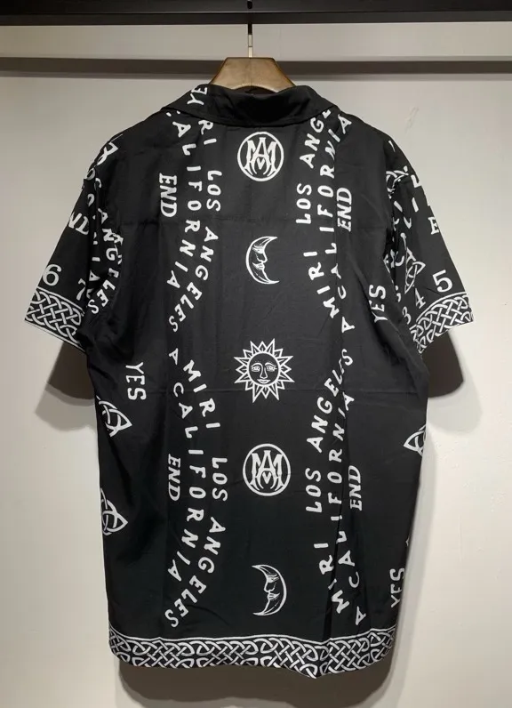 1011 new product P146AMIRI nylon beach short-sleeved shirt S. M. L. XL