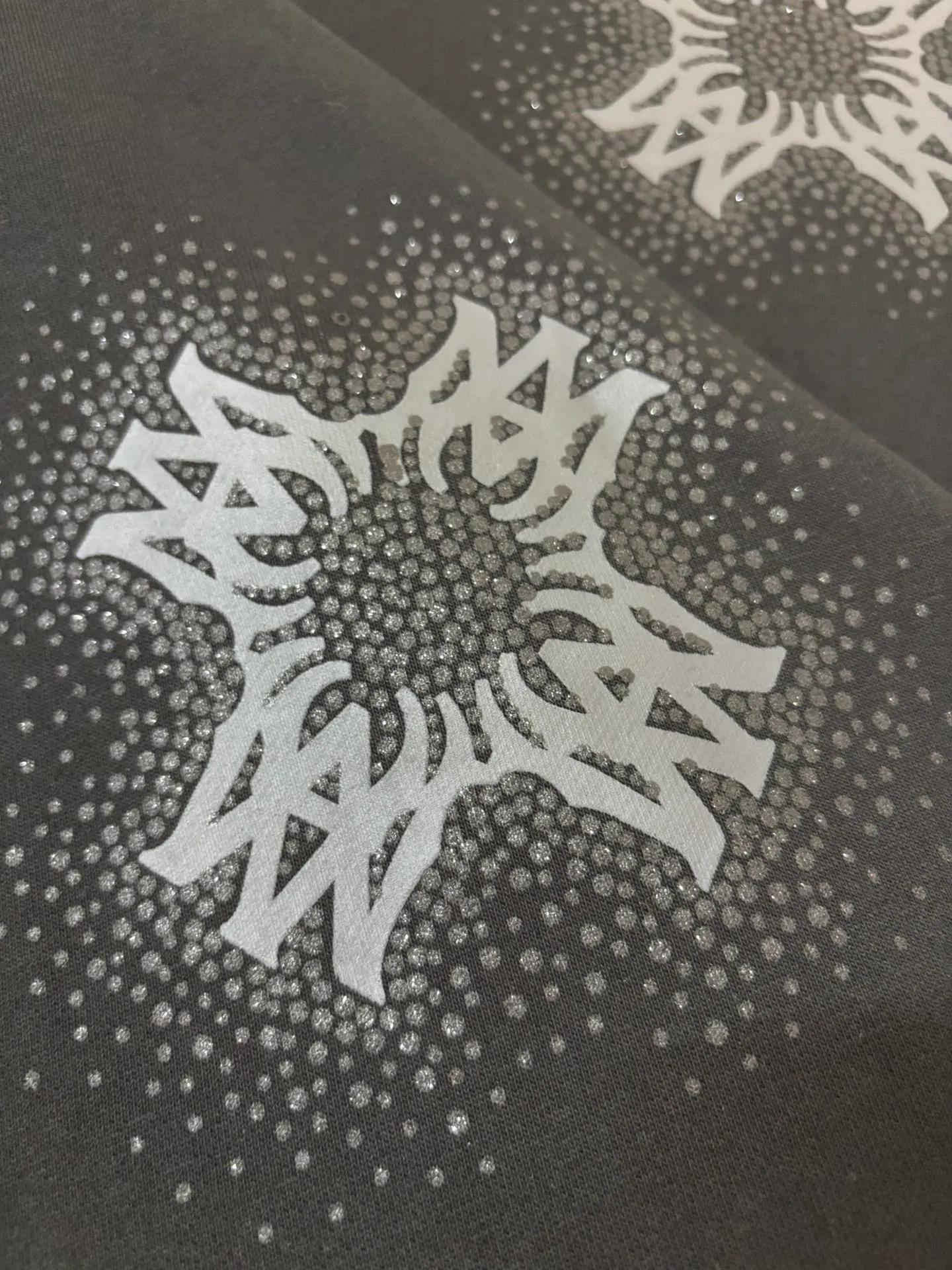 894 P230 autumn and winter new product AMIRI real shot sweatshirt black hanging shot S. M. L. XL