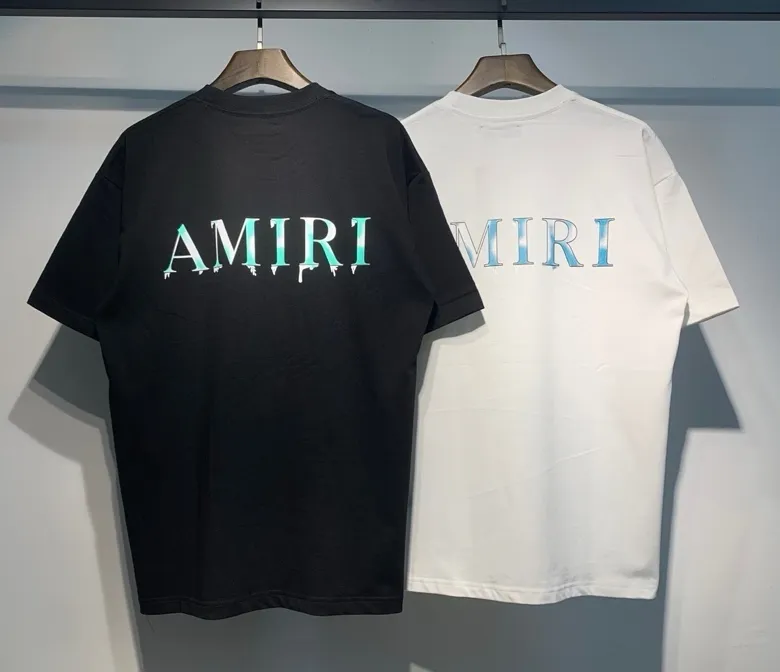 683 model P120 AMIRI real shot black white hanging shot S. M. L. XL