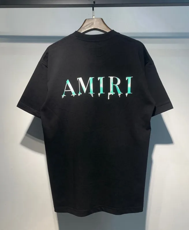 683 model P120 AMIRI real shot black white hanging shot S. M. L. XL