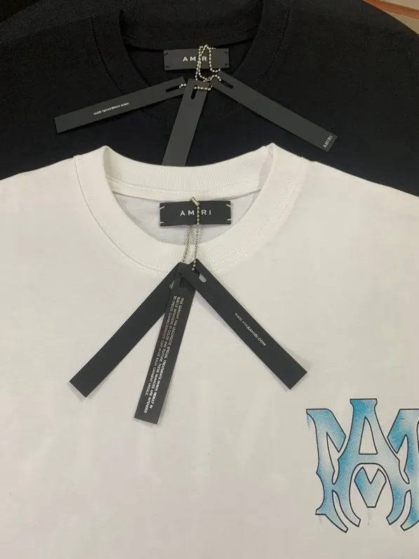 683 model P120 AMIRI real shot black white hanging shot S. M. L. XL