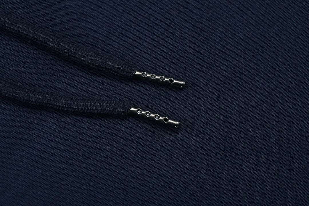 🅿️200 AMI 2025 new style, light luxury, embroidered love letter logo, essential for daily commuting for men and women, casual shorts ·Customized terry fabric ·Elastic + drawstring adjustable waistband ·Imported machine high-density embroidery technology ·Waist label, tag, three wash marks complete Color: dark blue Size: M L XL XXL XXXL