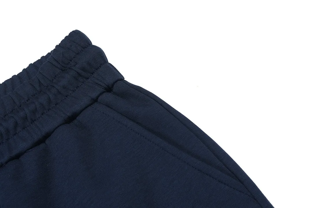 🅿️200 AMI 2025 new style, light luxury, embroidered love letter logo, essential for daily commuting for men and women, casual shorts ·Customized terry fabric ·Elastic + drawstring adjustable waistband ·Imported machine high-density embroidery technology ·Waist label, tag, three wash marks complete Color: dark blue Size: M L XL XXL XXXL