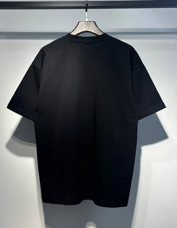 726 model P126 AMIRI real shot black white hanging shot S. M. L. XL
