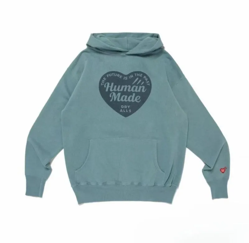 HUMAN MADE TSURIAMI HOODIE Nissan love pattern printed hooded sweatshirt 25SS S M L XL