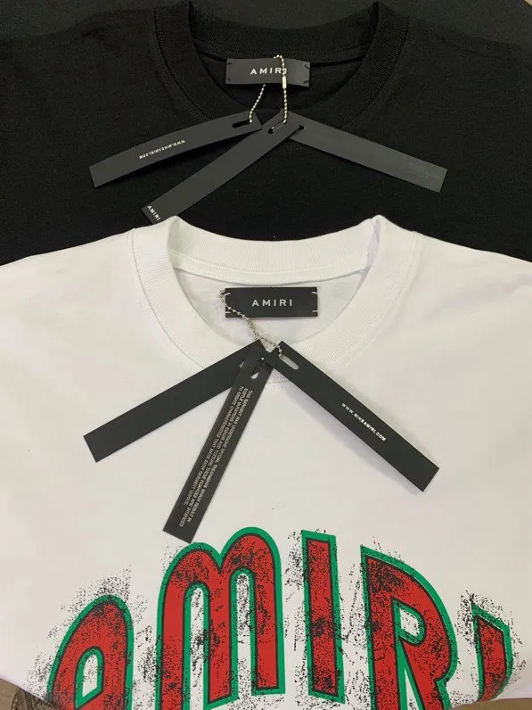 685 model P120 AMIRI real shot black white hanging shot S. M. L. XL