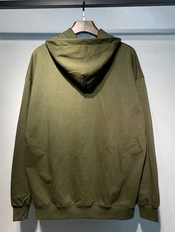 868 P220 AMIRI real shot sweatshirt black white gray military green hanging S. M. L. XL