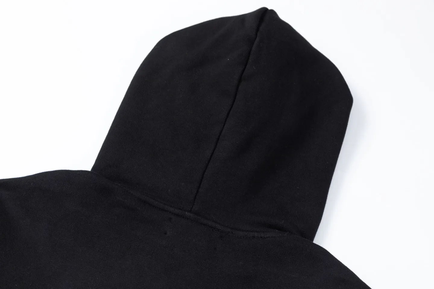 7026#P300ss Amiri high street style angel cupid steel fork foam printed Lane Crawford hooded sweatshirt. Color: black. Size: S M L XL