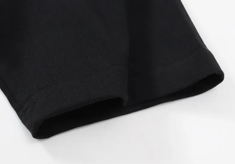 Style number: 694 P120 Fabric: 260g double yarn AMIRI 2025 spring and summer new logo round neck T-shirt high street unisex style loose classic tiger letter short sleeves Color: black Size: S M L XL