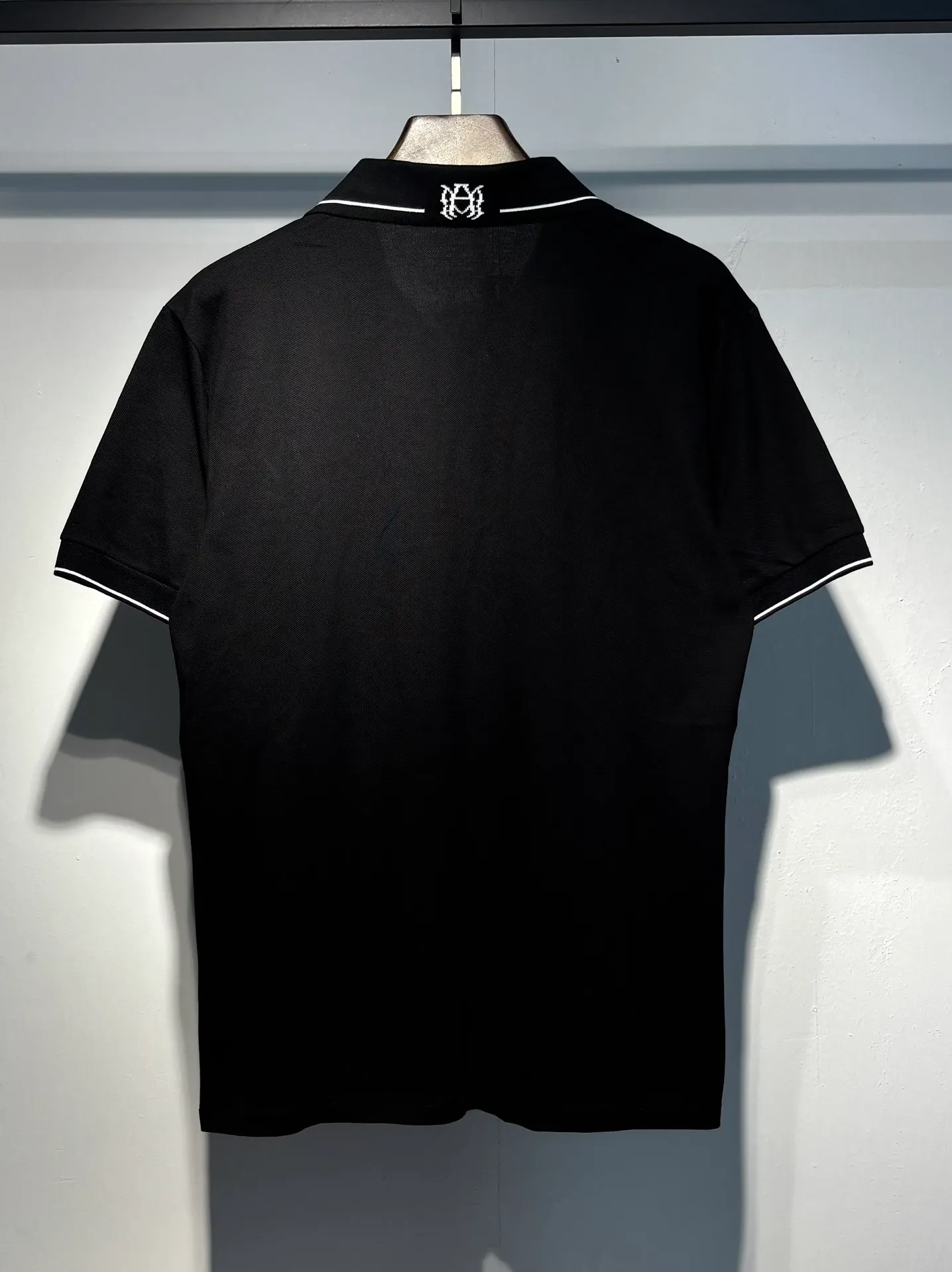 P166 New AMIRI embroidered POLO reverse collar shirt S. M. L. XL