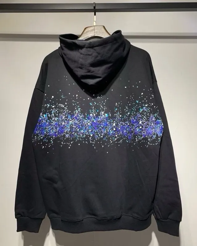 857 P230 AMIRI real shot sweatshirt black hanging shot S. M. L. XL