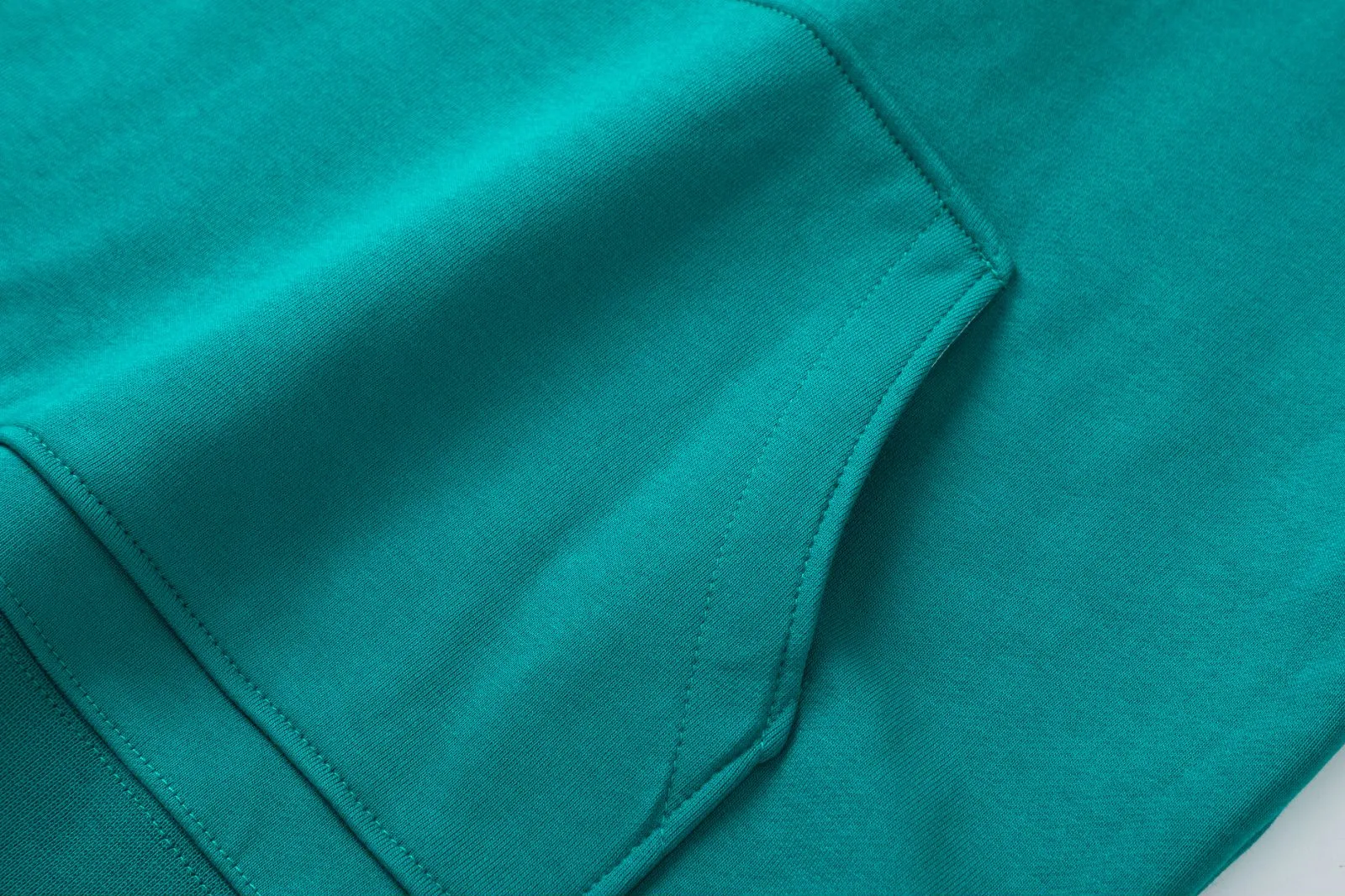 7182#P300AMIRI printed LOGO hooded sweatshirt, color: turquoise green, black, size: S M L XL
