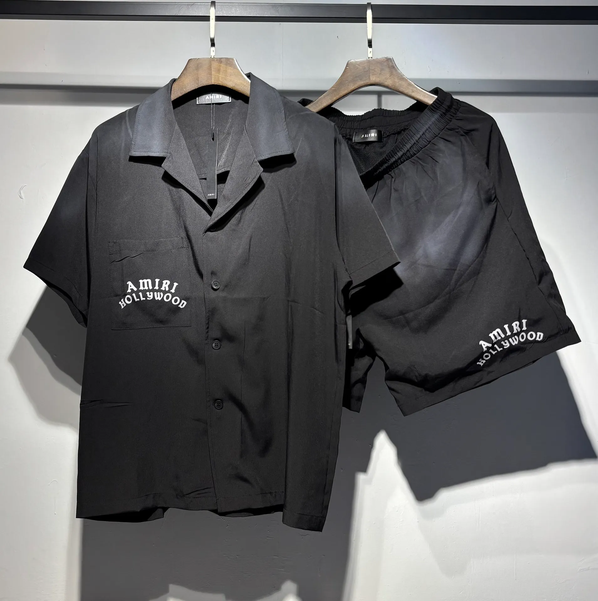 New product AMIRI suit, direct spray effect top P160, pants P160