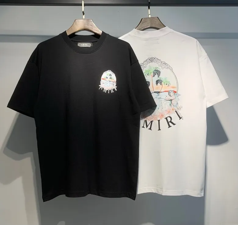 697 P126 AMIRI real shot black white hanging S. M. L. XL