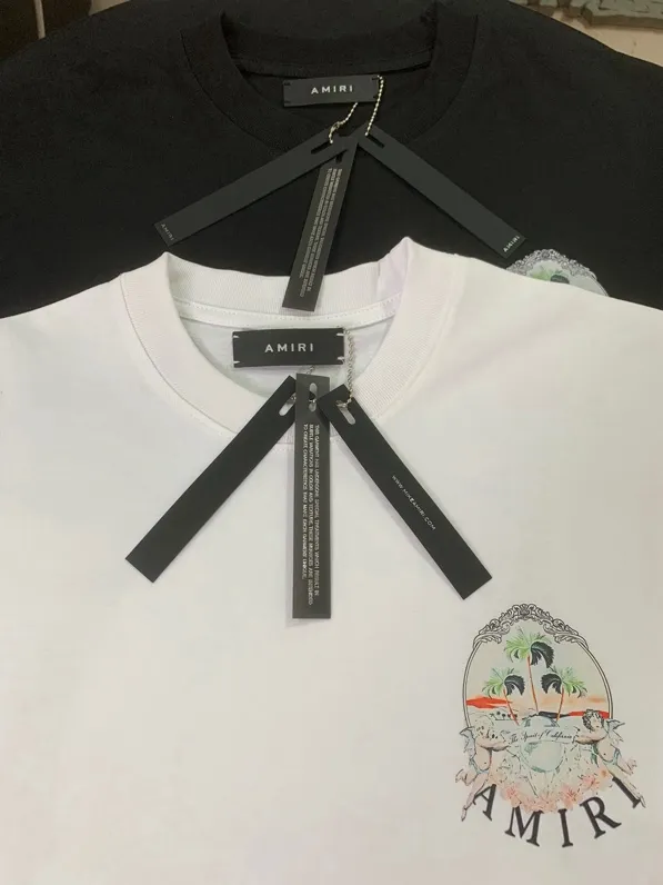 697 P126 AMIRI real shot black white hanging S. M. L. XL