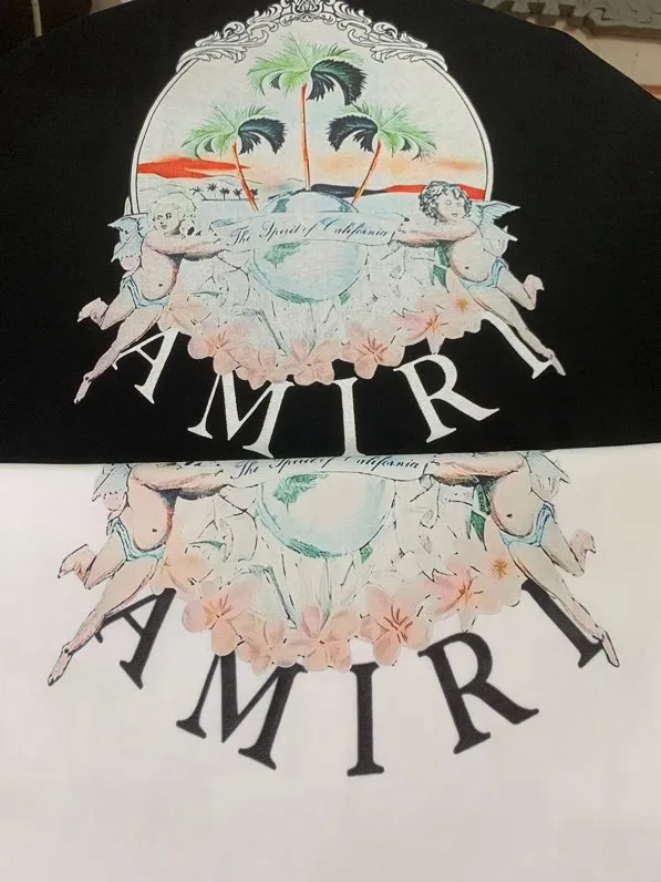 697 P126 AMIRI real shot black white hanging S. M. L. XL