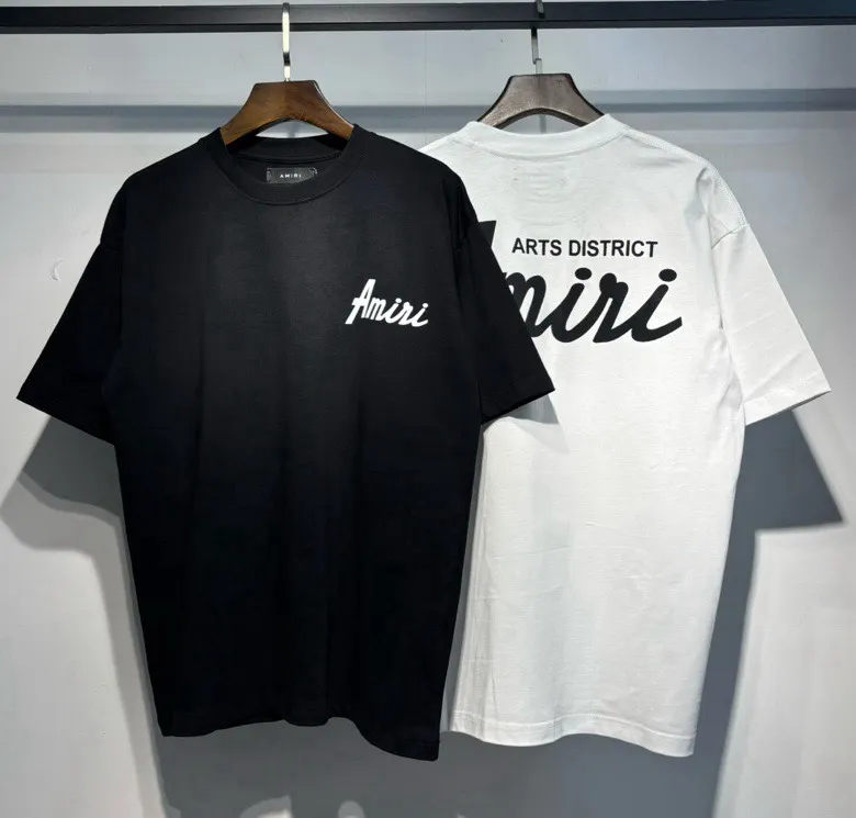 P114 AMIRI real shot black white hanging shot S. M. L. XL