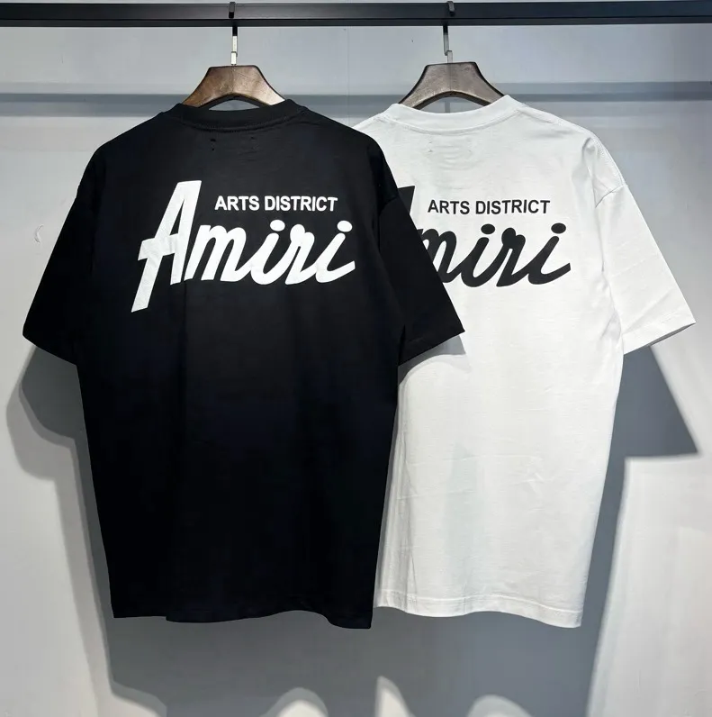 P114 AMIRI real shot black white hanging shot S. M. L. XL