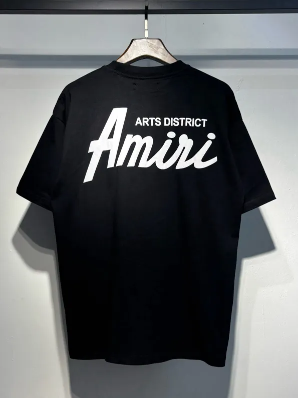 P114 AMIRI real shot black white hanging shot S. M. L. XL
