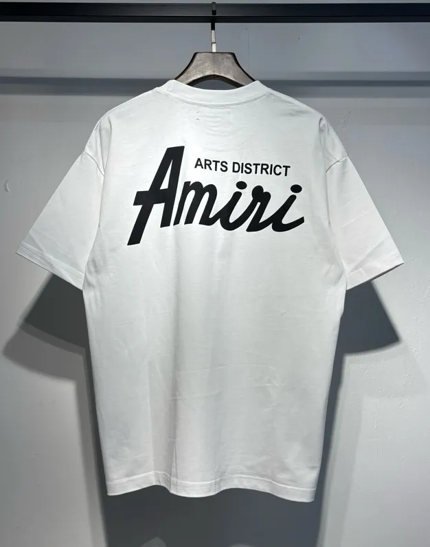 P114 AMIRI real shot black white hanging shot S. M. L. XL