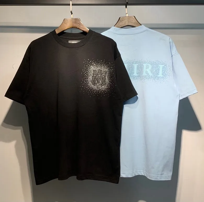 692 P126 AMIRI real shot black blue hanging S. M. L. XL
