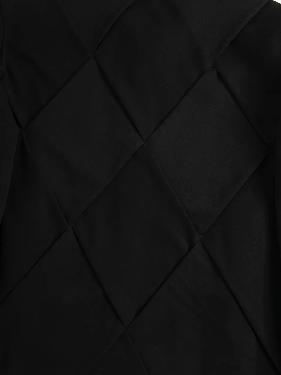 🅿️560 Style No. C902 [Amicus Animae Fallen Palace Jacket] Three-dimensional tailoring Encrypted twill 600 compoundable fabric cupro silk lining Multi-cut deconstructed armor-style cutting structural lines Short and wide version Hidden shoulder pads Ins hot style Upper body is handsome Size chart/FORM S Shoulder width 48.8 Bust 116 Hem 110 Sleeve length 65 M Shoulder width 50 Bust 120 Hem 114 Sleeve length 66.5 L Shoulder width 51.2 Bust 124 Hem 118 Sleeve length 68 XL Shoulder width 52.4 Bust 128 Hem 122 Sleeve length 69.5