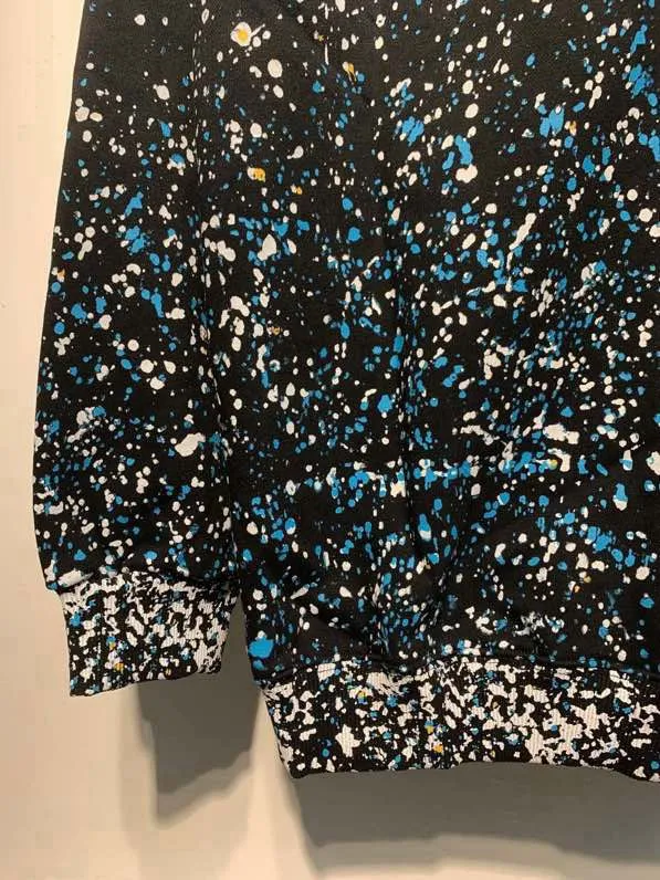 873 model P230 AMIRI real shot sweatshirt black hanging shot S. M. L. XL
