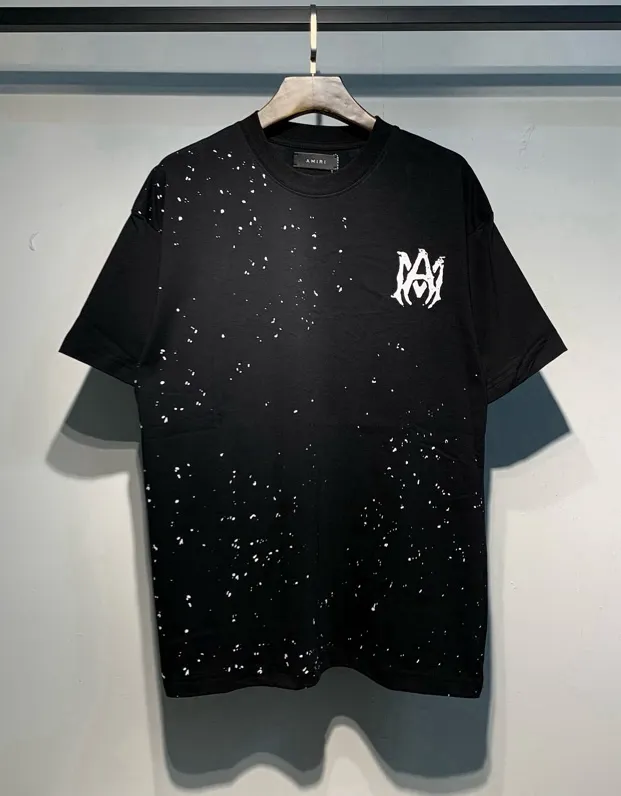 713 model P126 AMIRI real shot black white hanging S. M. L. XL