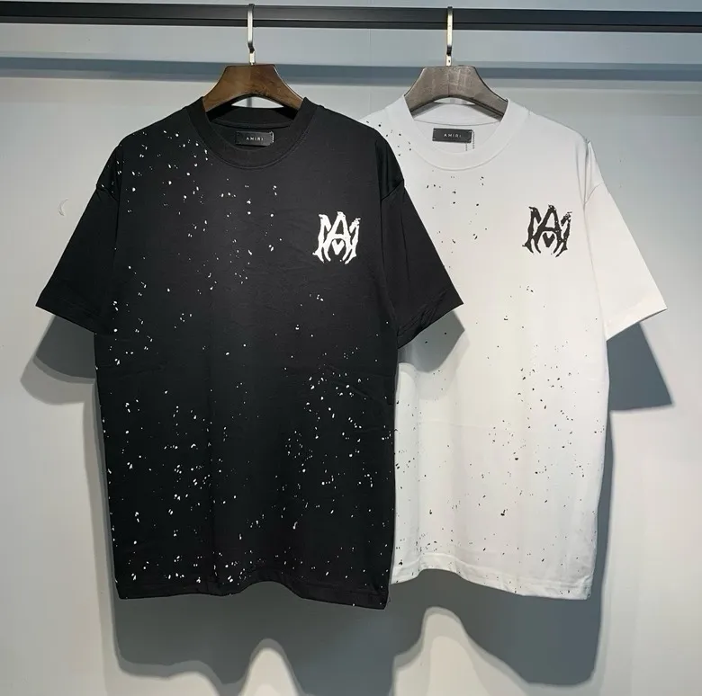 713 model P126 AMIRI real shot black white hanging S. M. L. XL
