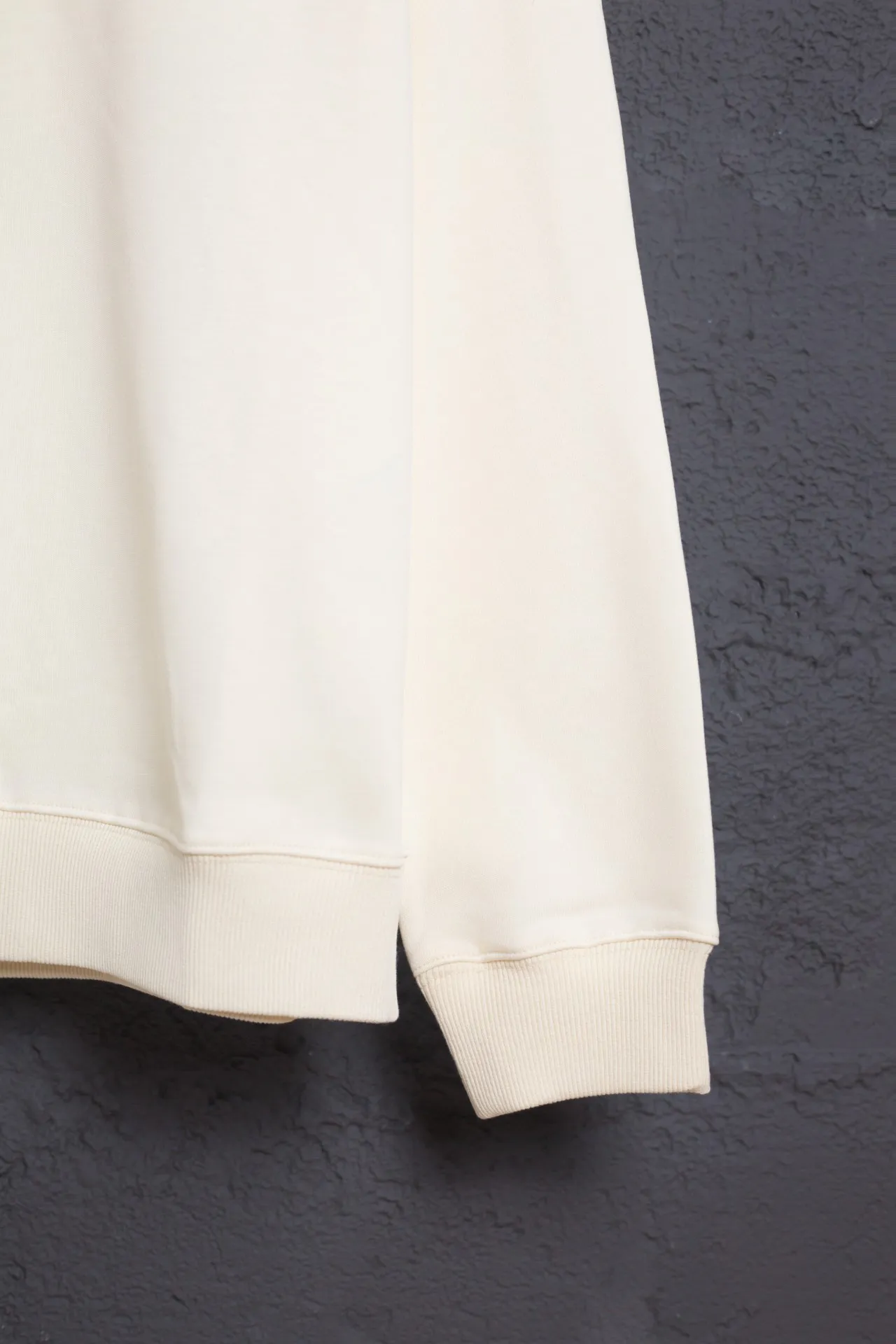 P160 AMI 25 autumn and winter new classic eight-letter custom stamp, customized 360g pure cotton fabric, high version, new main wheat, washed wheat, same style for men and women, color: apricot, size: S-XL