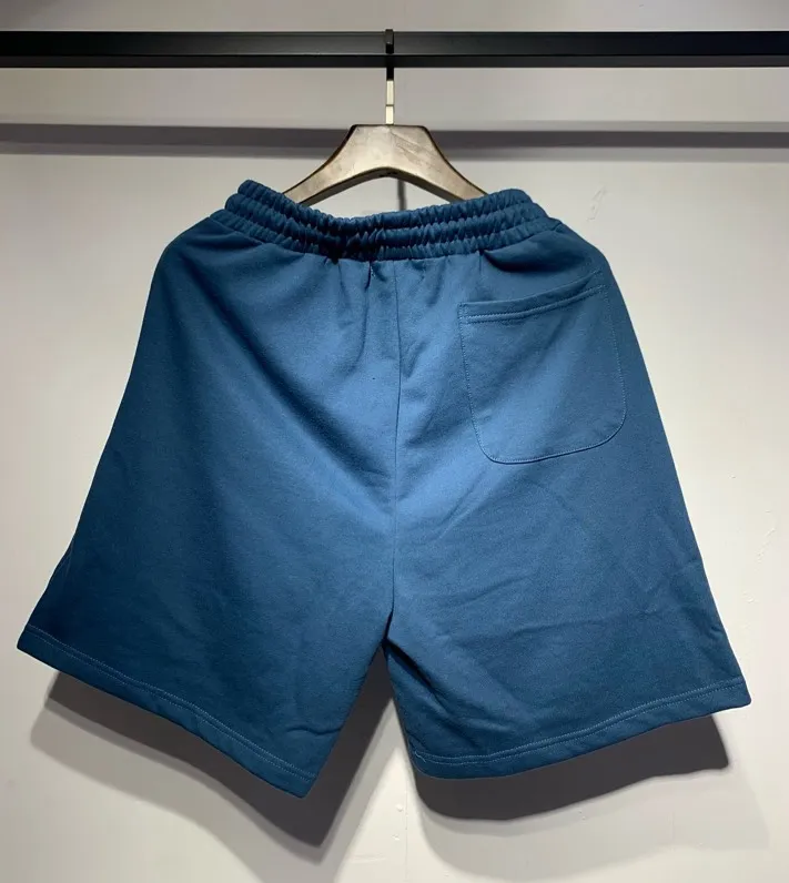 Model 704 P134 Real shot new product 2023 embroidered AMIRI letter five-quarter pants shorts 300g terry sweatpants black white navy blue red army green L. XL. XXL