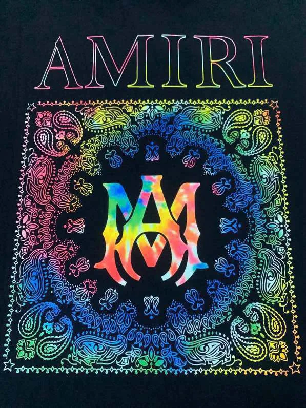 673 model P126 AMIRI real shot white hanging shot S. M. L. XL