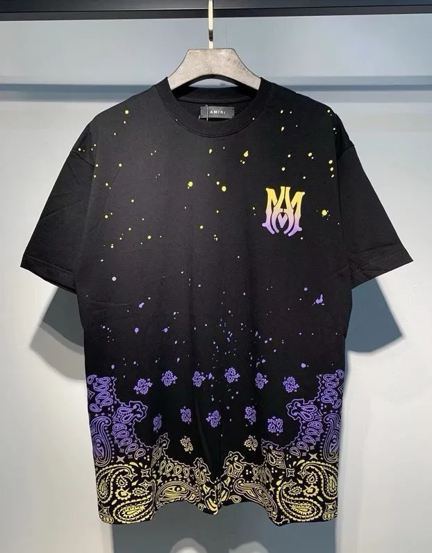 671 model P126 AMIRI real shot white hanging shot S. M. L. XL