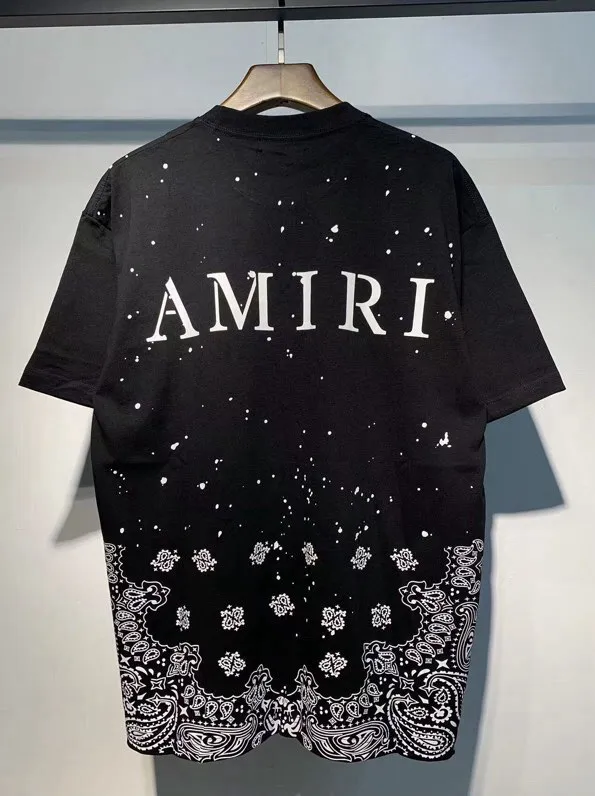 671 model P126 AMIRI real shot white hanging shot S. M. L. XL