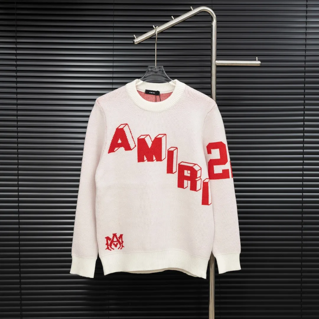 P300 Style: AMIRI Emir 3D letter number 22 long-sleeved sweater Size: S-XXL Fabric: Wool blend Accessories: Full set of customized original accessories No gender distinction, same style for men and women