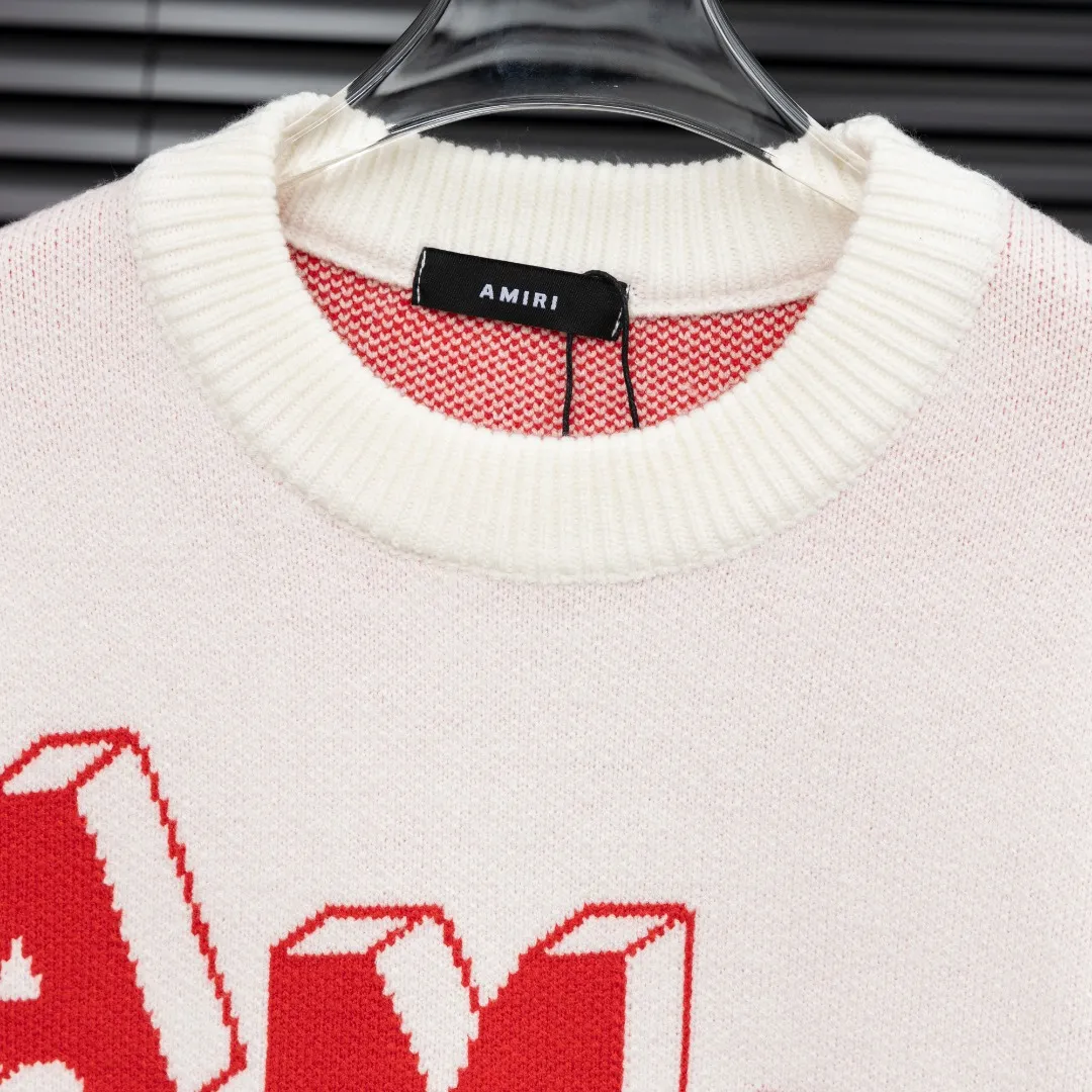 P300 Style: AMIRI Emir 3D letter number 22 long-sleeved sweater Size: S-XXL Fabric: Wool blend Accessories: Full set of customized original accessories No gender distinction, same style for men and women