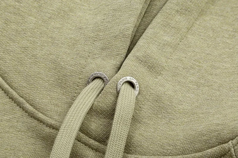 AMI new color zipper cardigan hooded sweatshirt S M L XL