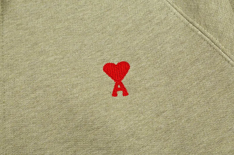 More details AMI new color zipper cardigan hooded sweatshirt S M L XL