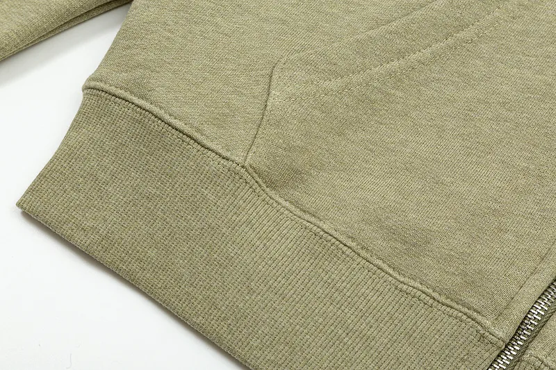 More details AMI new color zipper cardigan hooded sweatshirt S M L XL